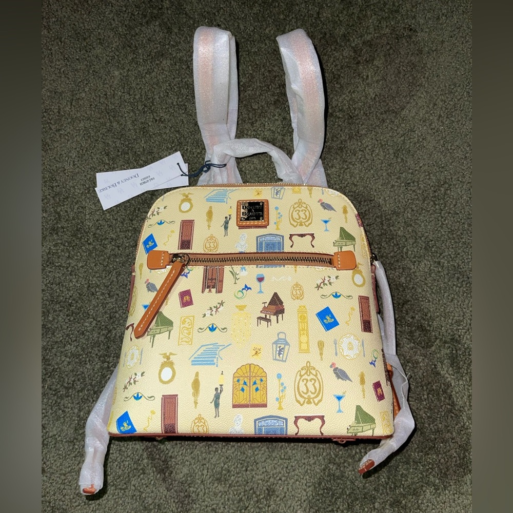 New 2023 Exclusive Disney Club 33 Dooney And Bourke Backpack